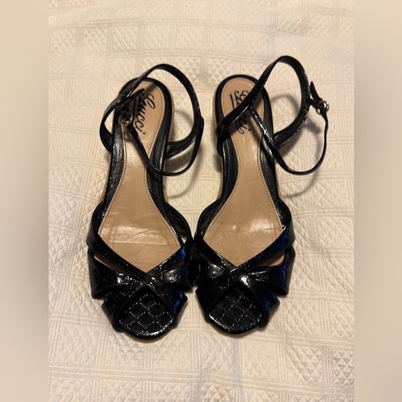 Authentic Gucci Wedge Sandals!
